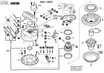 Bosch 0 603 395 242 PAS 12-27 F All Purpose Vacuum Cleane 230 V / GB Spare Parts PAS12-27F